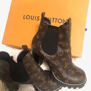 Stardust Louis Vuitton Ankle Booties